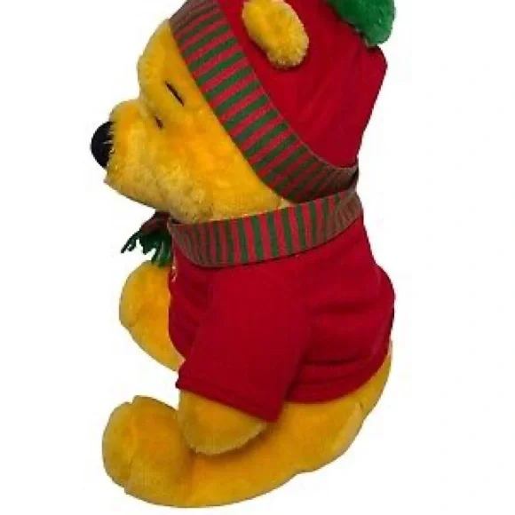 *HP*Disney Winnie The Pooh Bear Plush Mattel - Picture 4 of 9